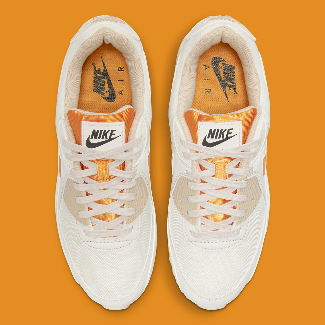 air max white orange