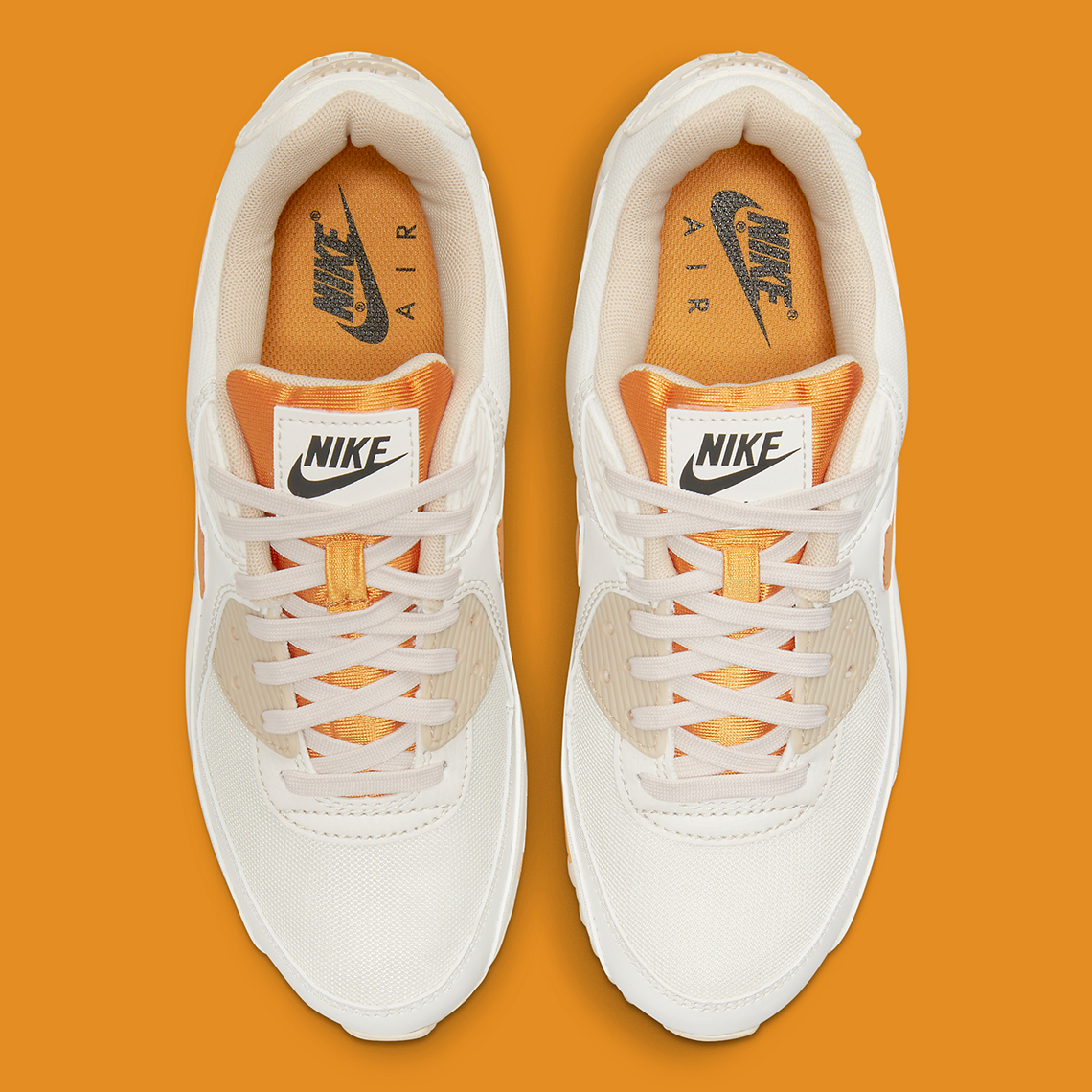 Nike Air Max 90 White Orange DQ8593-001 | SneakerNews.com