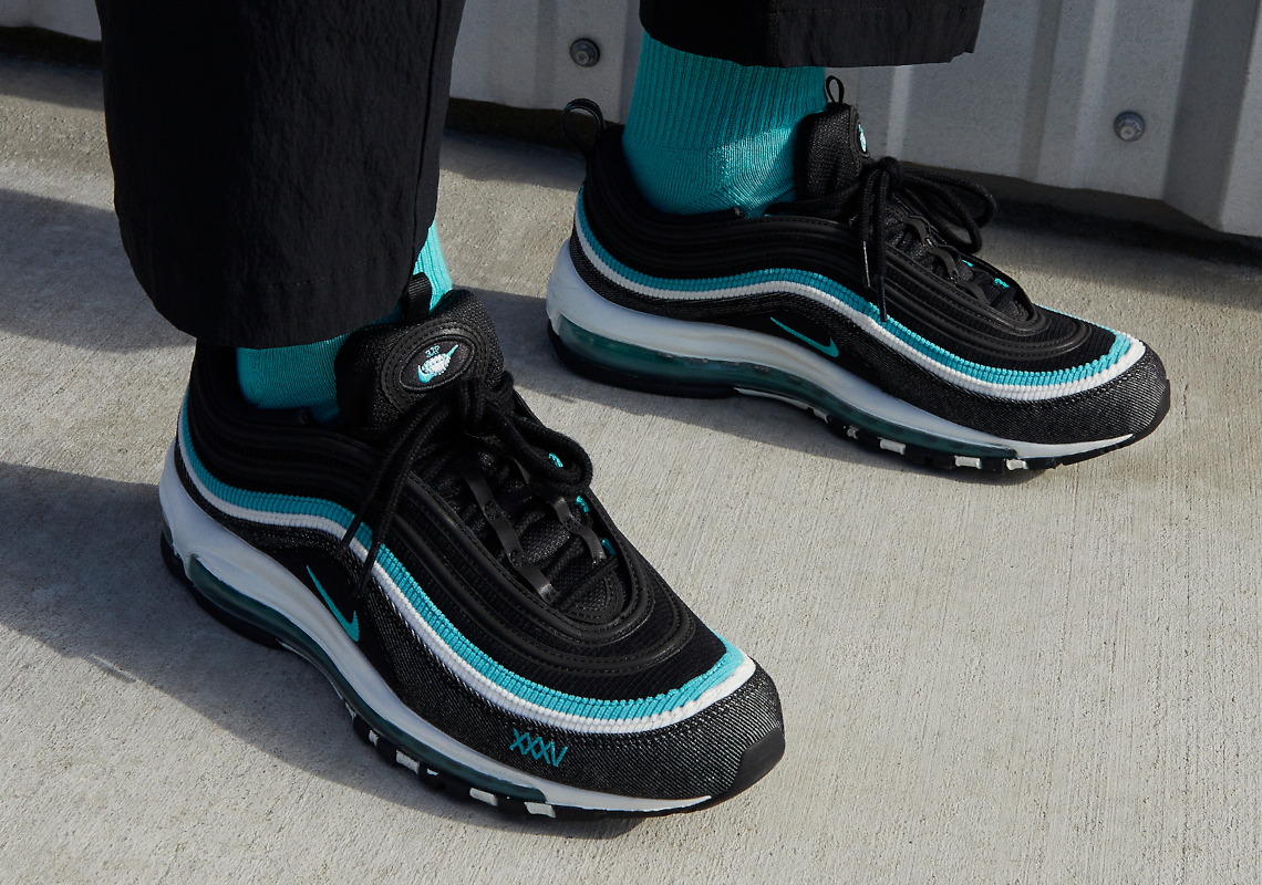 Nike's "XXXV" Collection Includes An Air Max 97 Animated By "Sport Turquoise"
