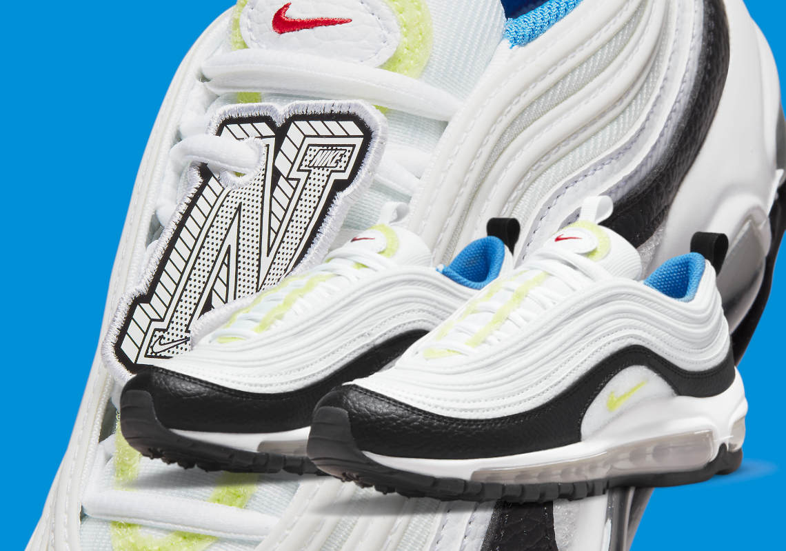 Nike Air Max 97 GS 'White/Black' DQ0980-100