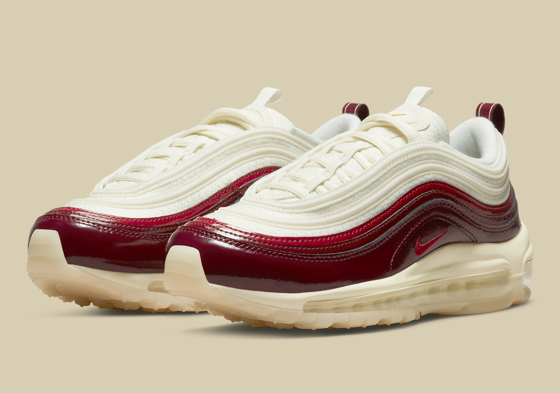 Nike Applies “Dark Beetroot”-Colored Patent Leather To The Latest Women’s Air Max 97