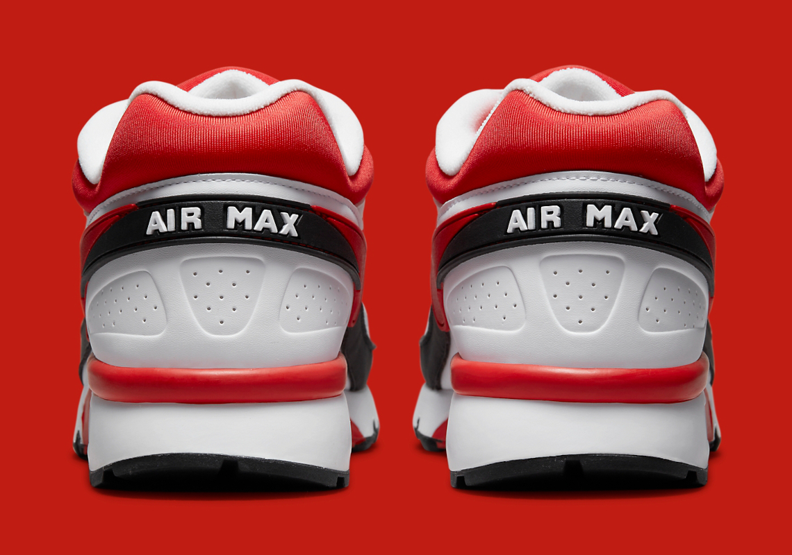 nike air max bw white red