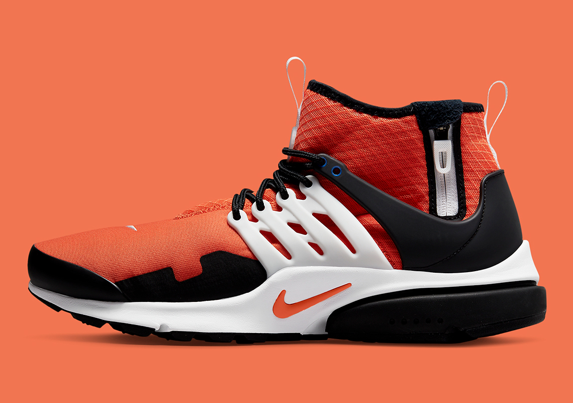 orange and black prestos