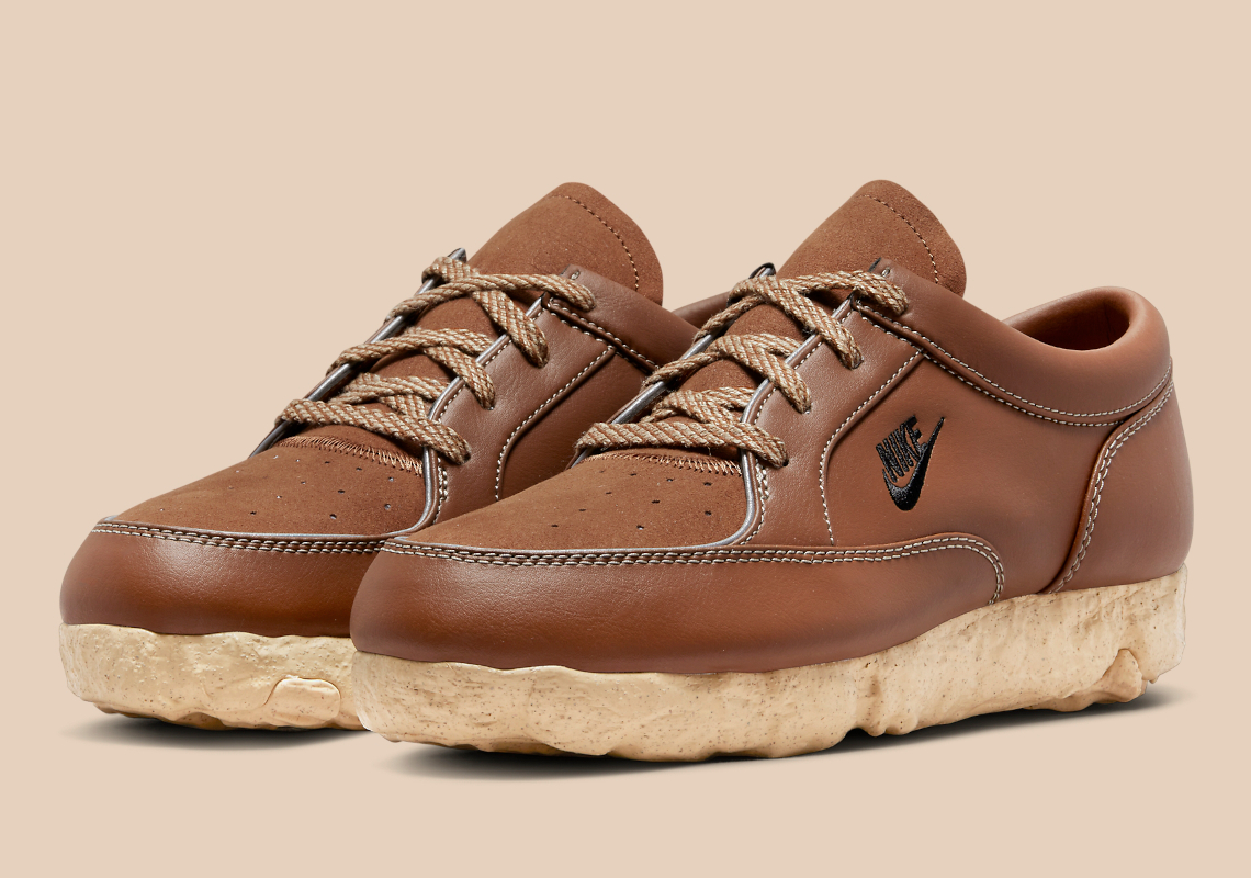 Nike’s BE-DO-WIN Gets A Mature “Brown” Leather And Suede tejido