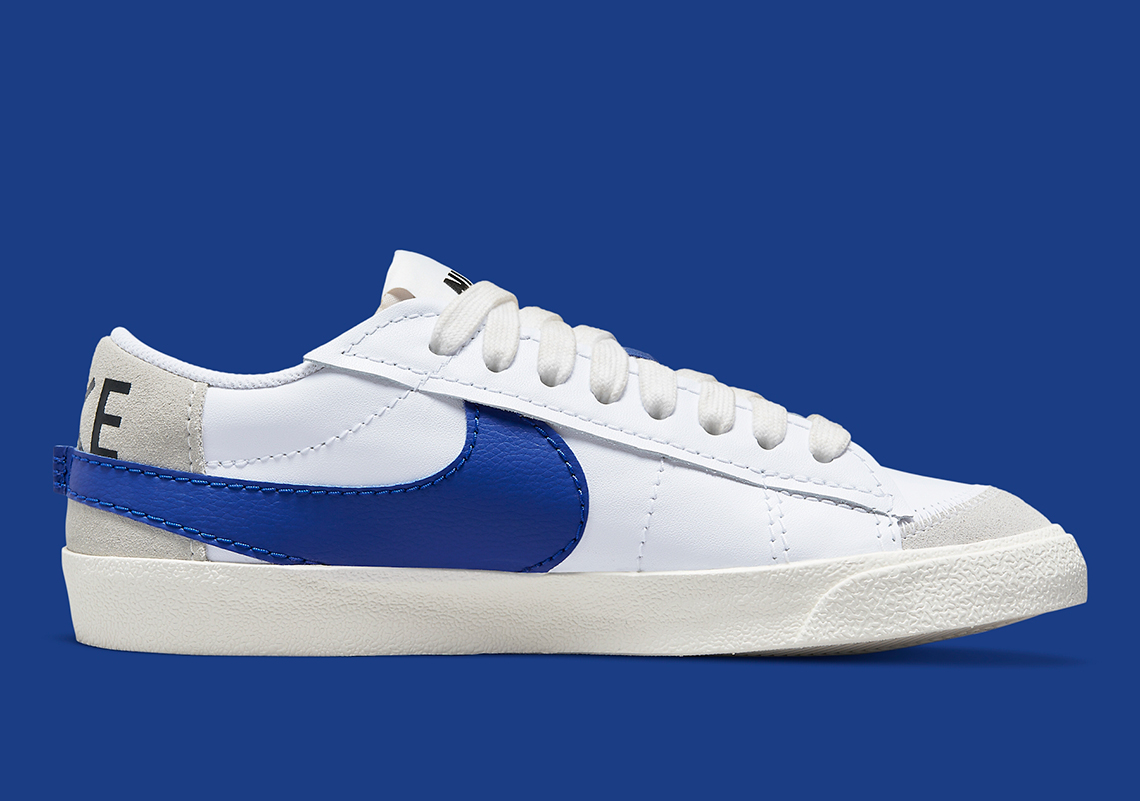 nike blazer big swoosh low