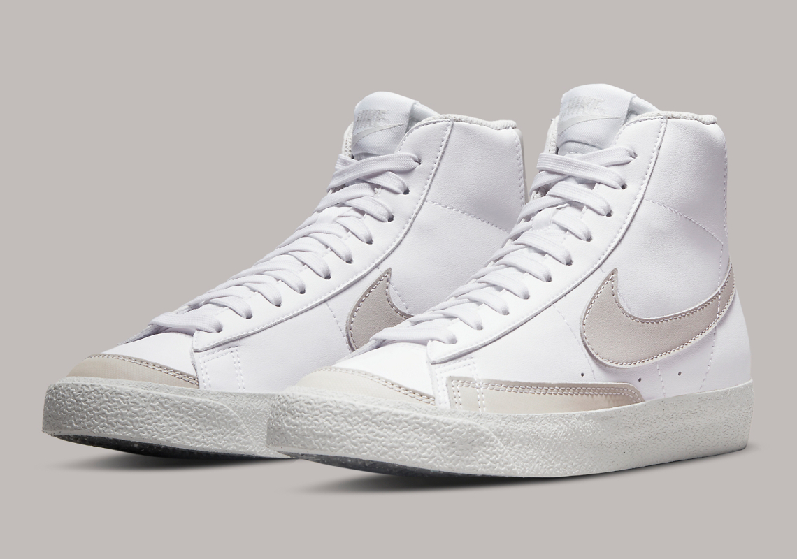 The Next Nike Blazer Mid ’77 For Kids Gets A Clean “White/Grey” Makeover