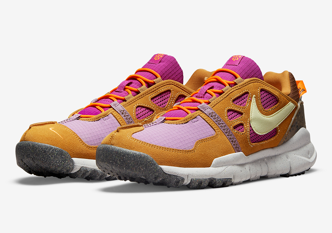 The Nike Free Terra Vista Wraps Up Its Purple Base With "Desert Ochre" Suede
