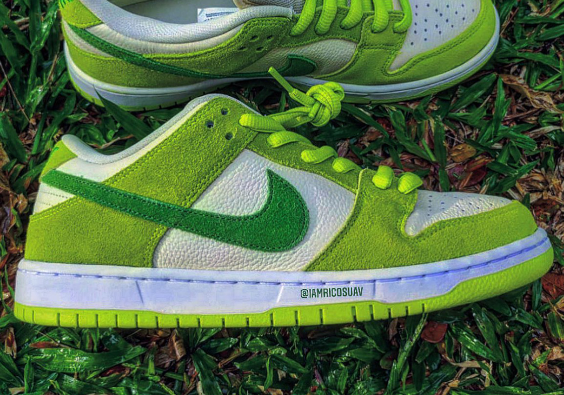 Nike Sb Dunk Low Green Apple Release Date Sneakernews Com