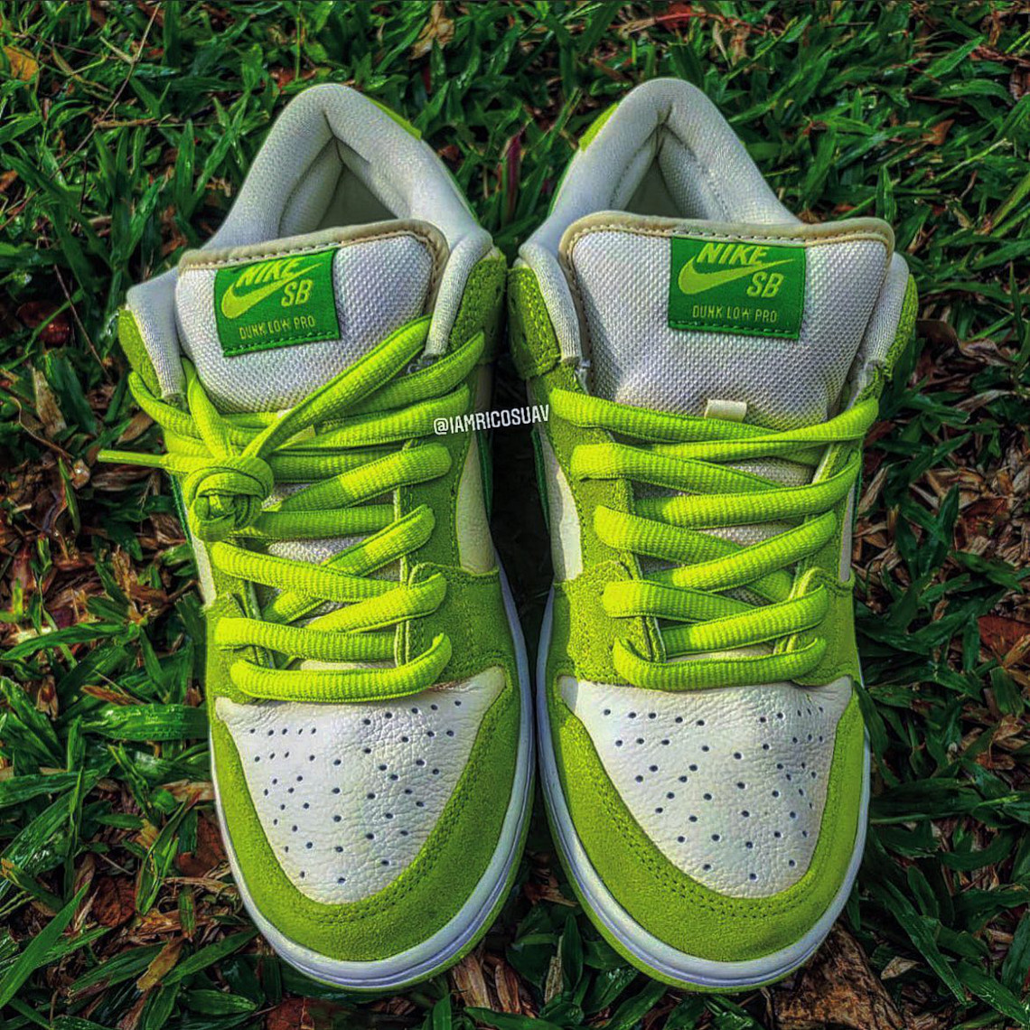 Best of the pack? Nike SB Dunk 'Green Apple / sour Apple'🍏 dunk fruity pack  look + lace swaps 🔥 