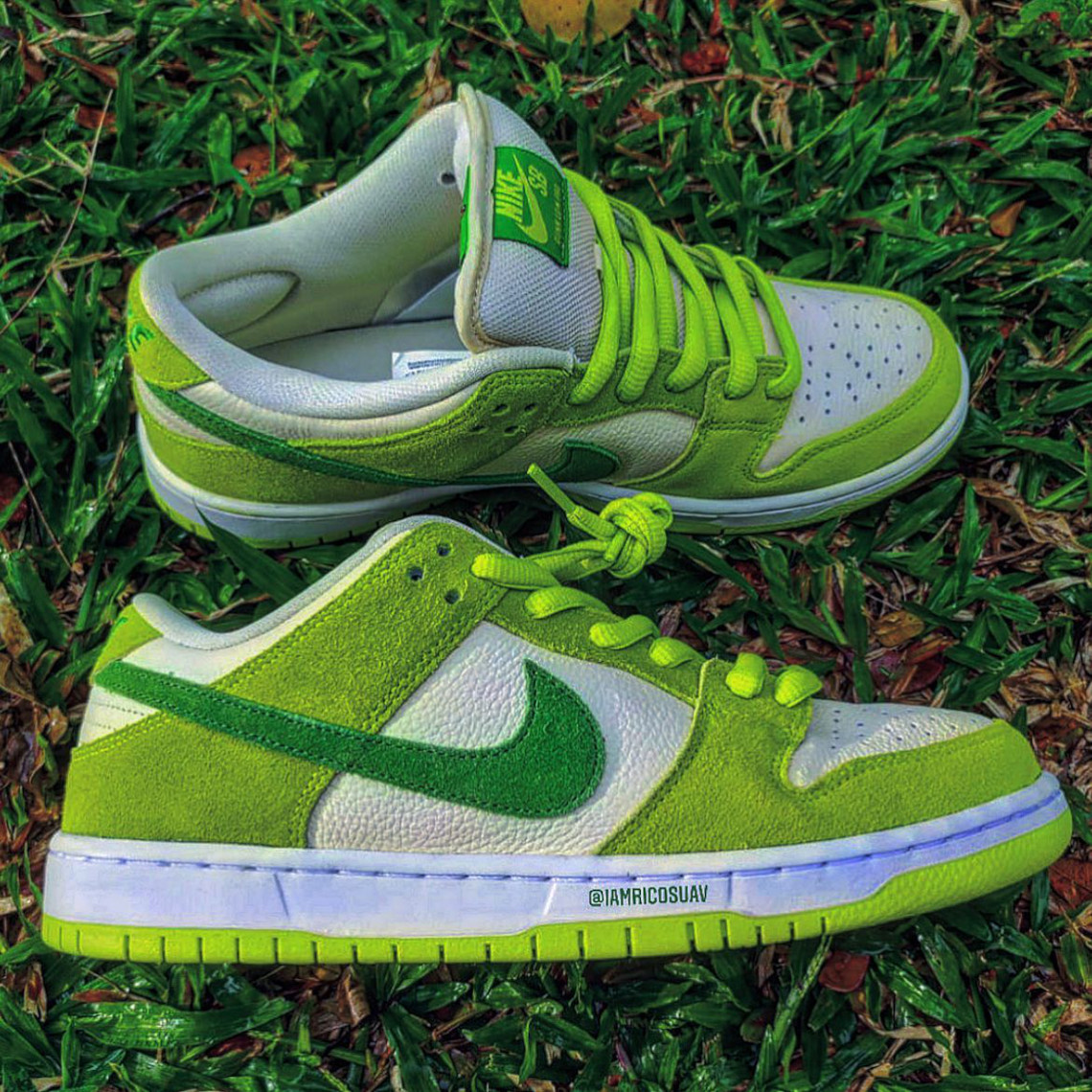 Nike SB nike dunk low skate shoes Dunk Low "Green Apple" Release Date | SneakerNews.com