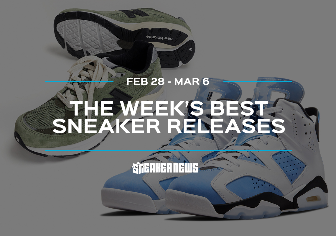 JJJJound, Drake, And The Air Jordan 6 “UNC” Headline This Week’s Best Releases