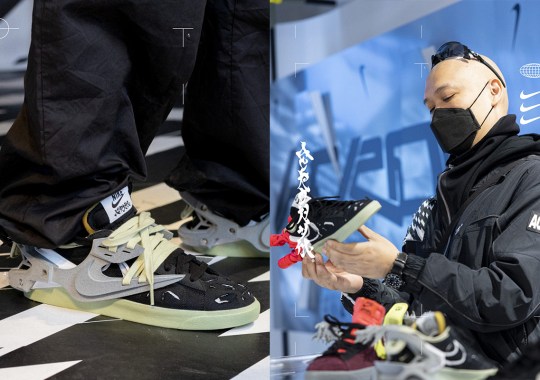 solebox Tasked Berlin Creatives With Designing Their Own ACRONYM x Nike Blazer Low Heel Clip