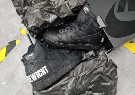Where To Buy The UNDERCOVER x Nike Dunk High In Black