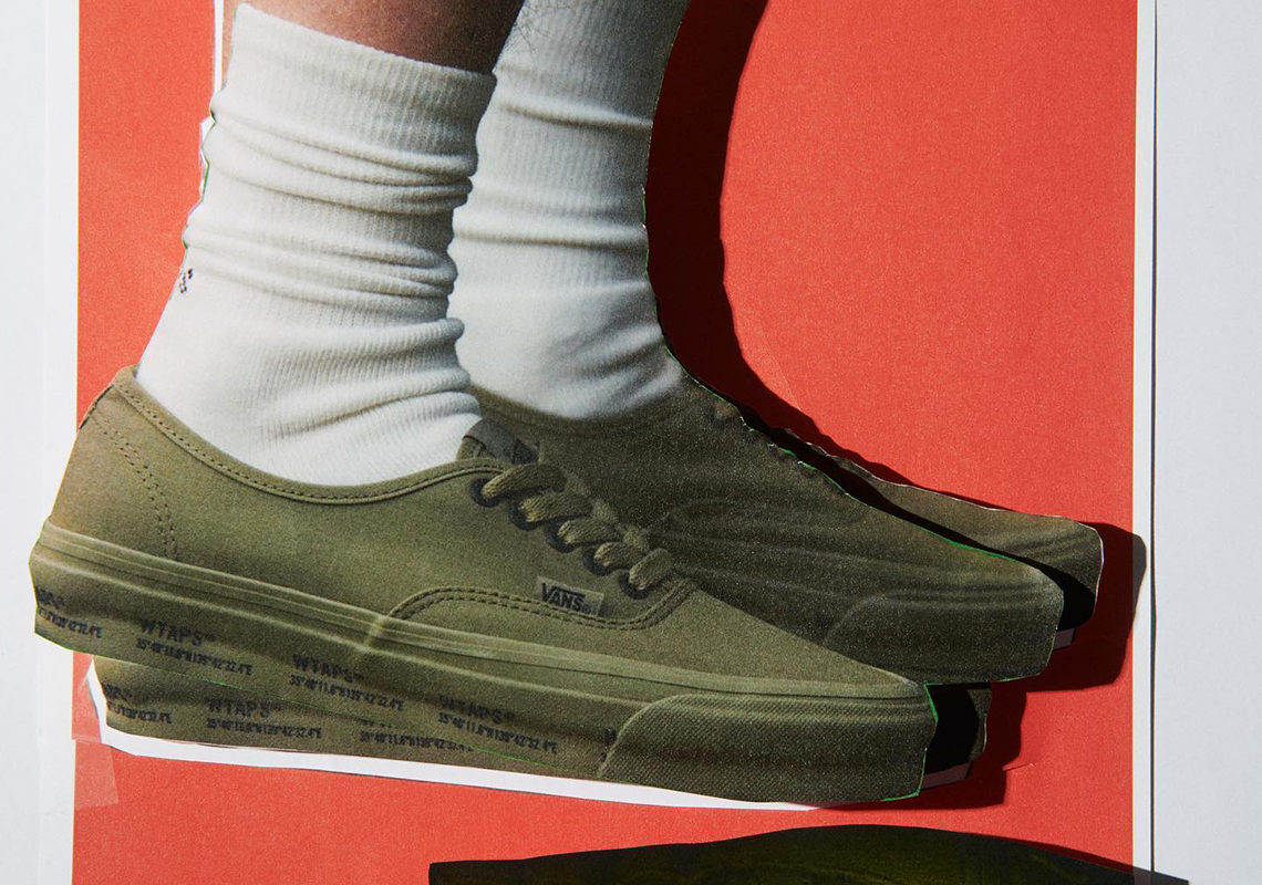 Wtaps Vault By Vans VN0A3MUSFRL 2022 Release Date 3