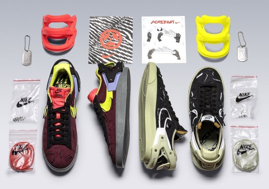 ACRONYM x Nike Blazer Low Releases On February 10th