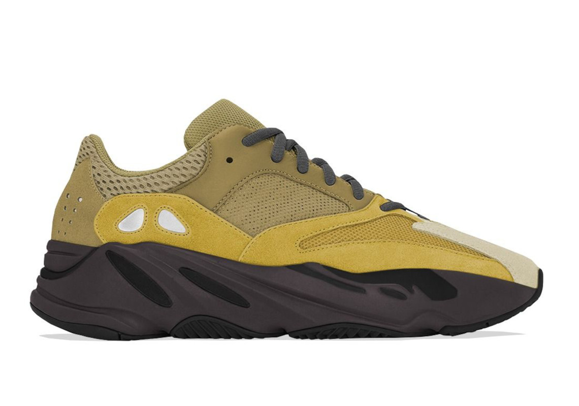 The adidas Yeezy Boost 700 Is Revealed In "Sulfur Yellow" Ahead Of Spring 2022