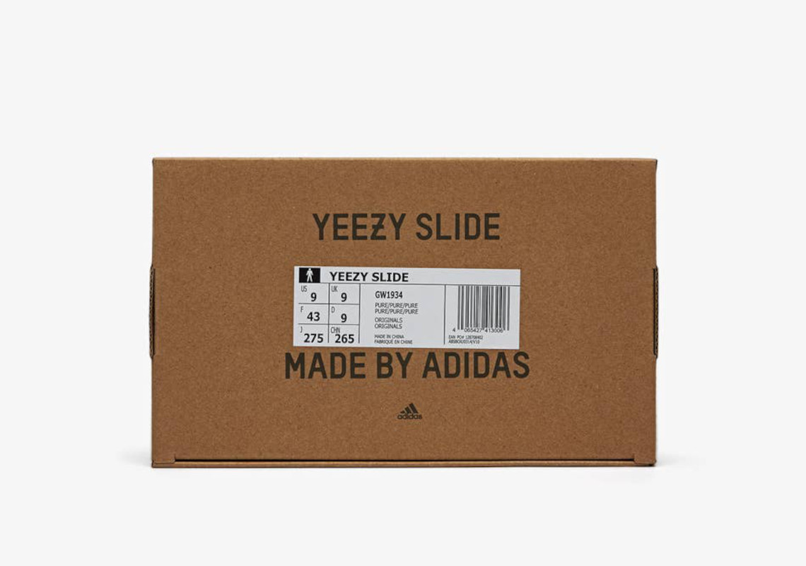 DS Brand New Adidas Yeezy Slide Pure (Restock Pair) Sz-12 GW1934 W