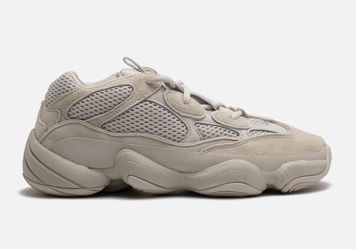 blush yeezy 500s