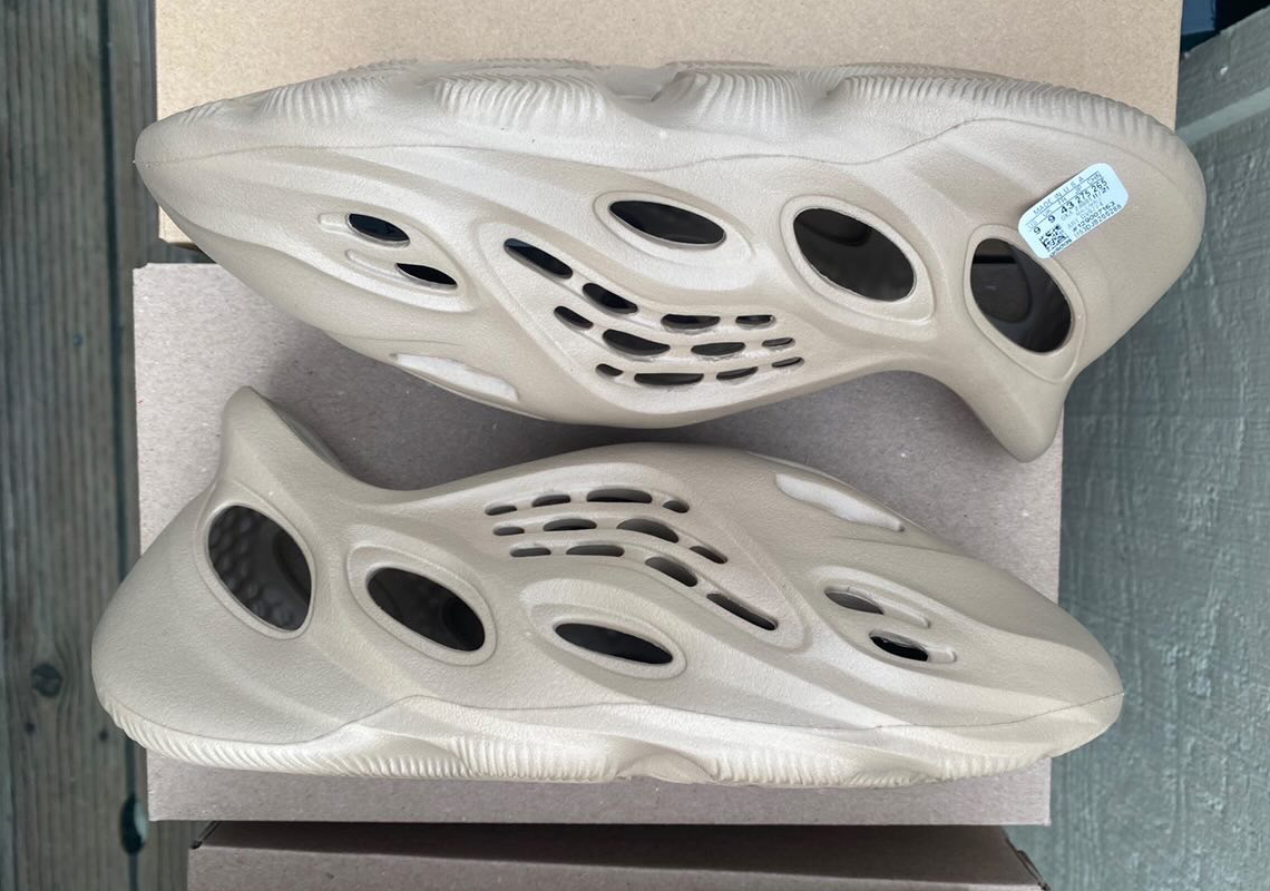First Look At The adidas Yeezy Foam Runner “Mist” - Sneaker News Release  Dates