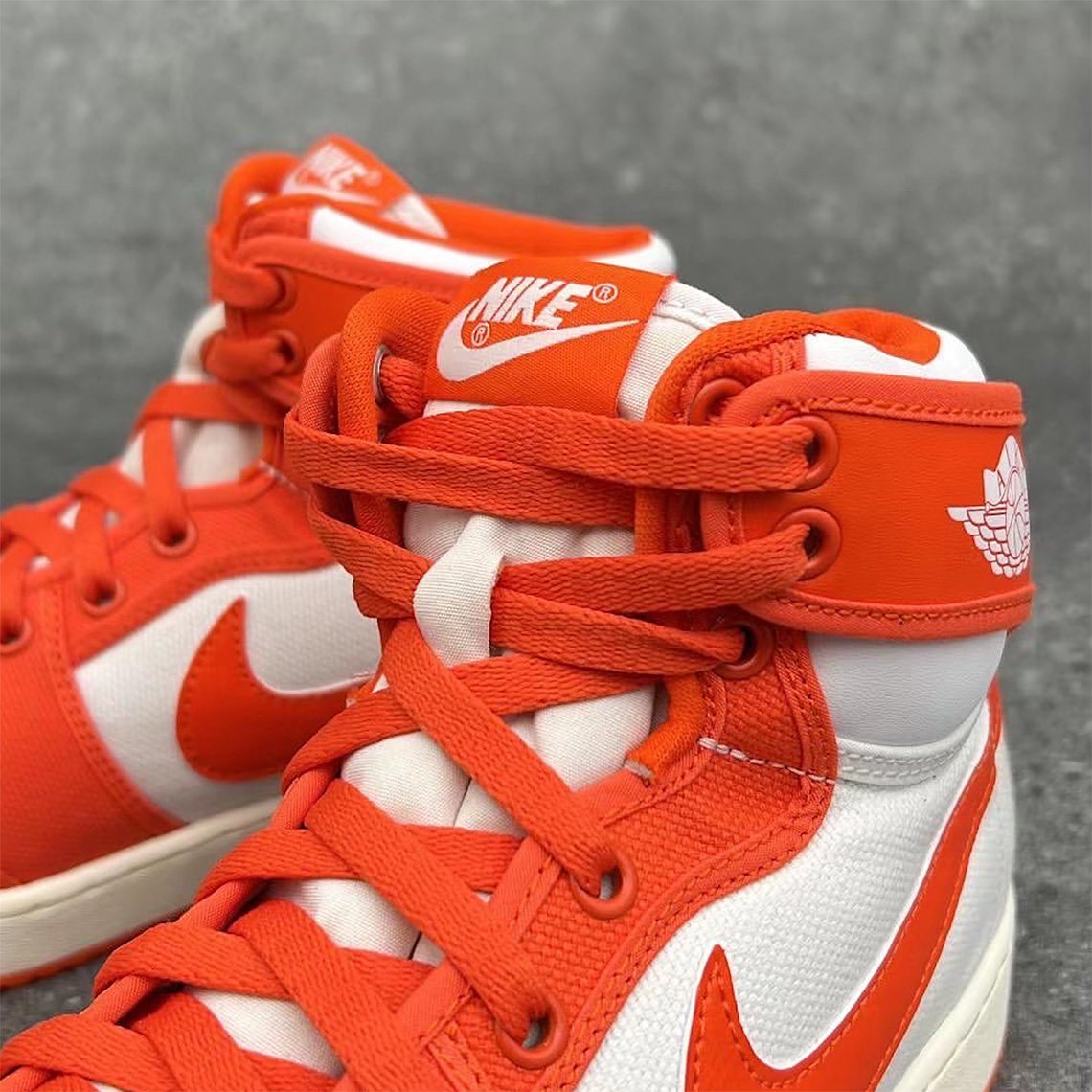 Air Jordan 1 Ajko Syracuse White Orange 3