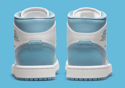 Air Jordan 1 Mid Womens University Blue Bq6472-141 Release Date 