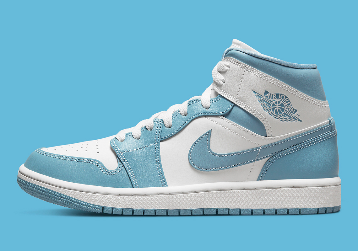 Air Jordan 1 Mid Womens University Blue BQ6472-141 Release Date ...