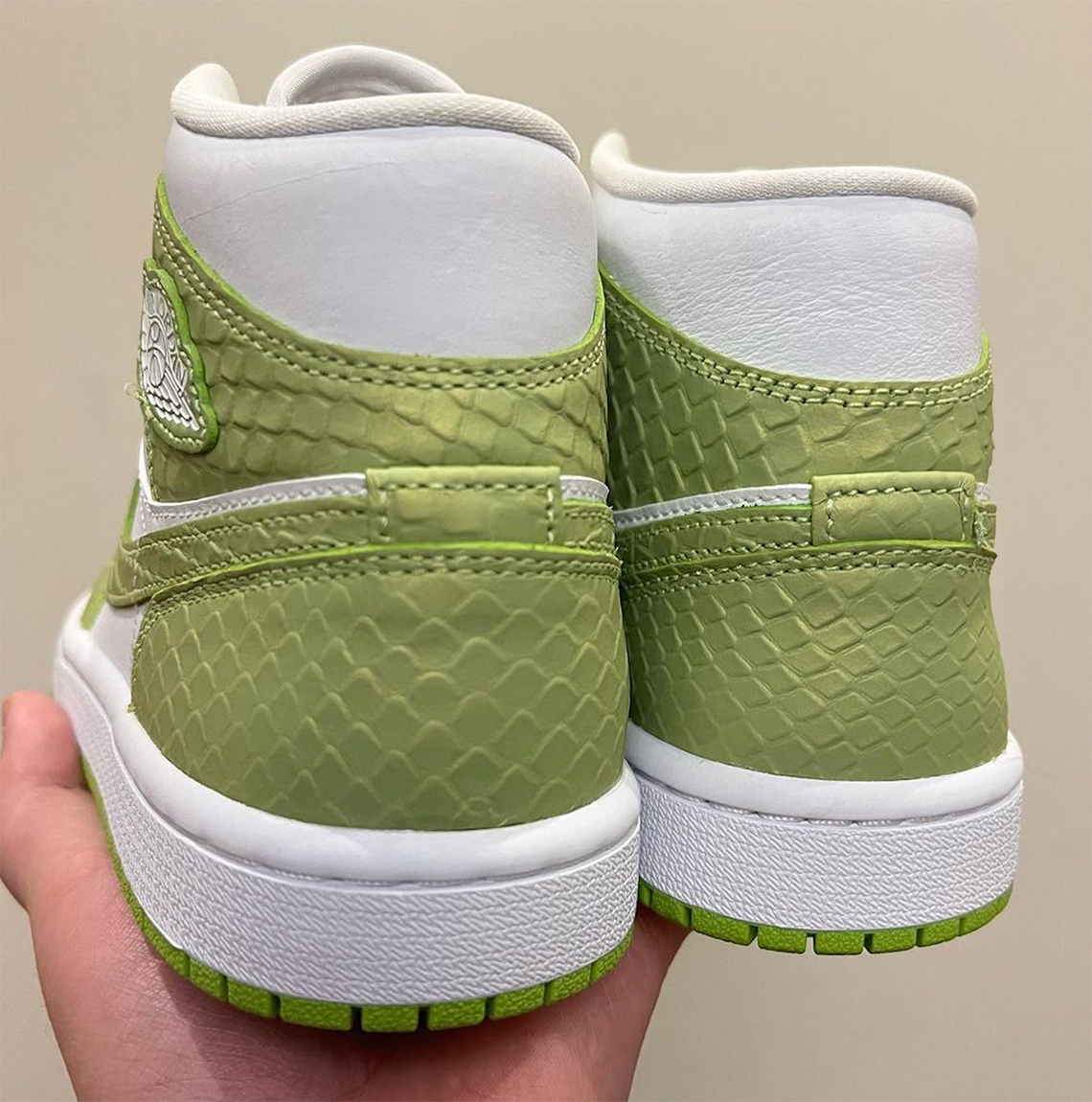 Air Jordan 1 Mid Reptile Leather Release Info | SneakerNews.com