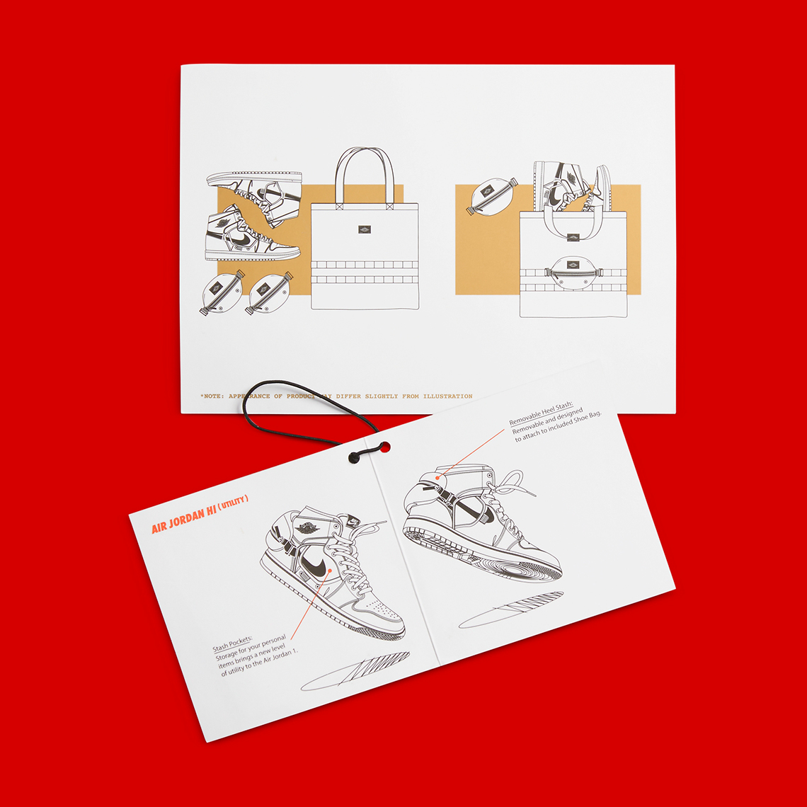 Nike Air Jordan 1 Utility SP DN4336 *SHOE BOX* with Printed wrap tissue  papper