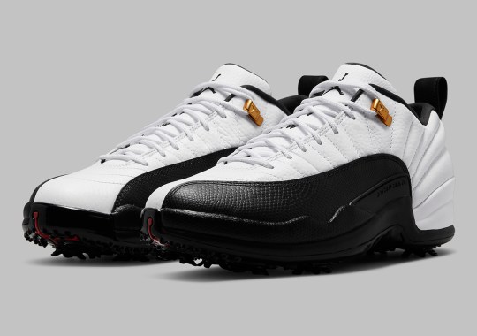 Official Images Of The Air Jordan 12 Low Golf “Taxi”