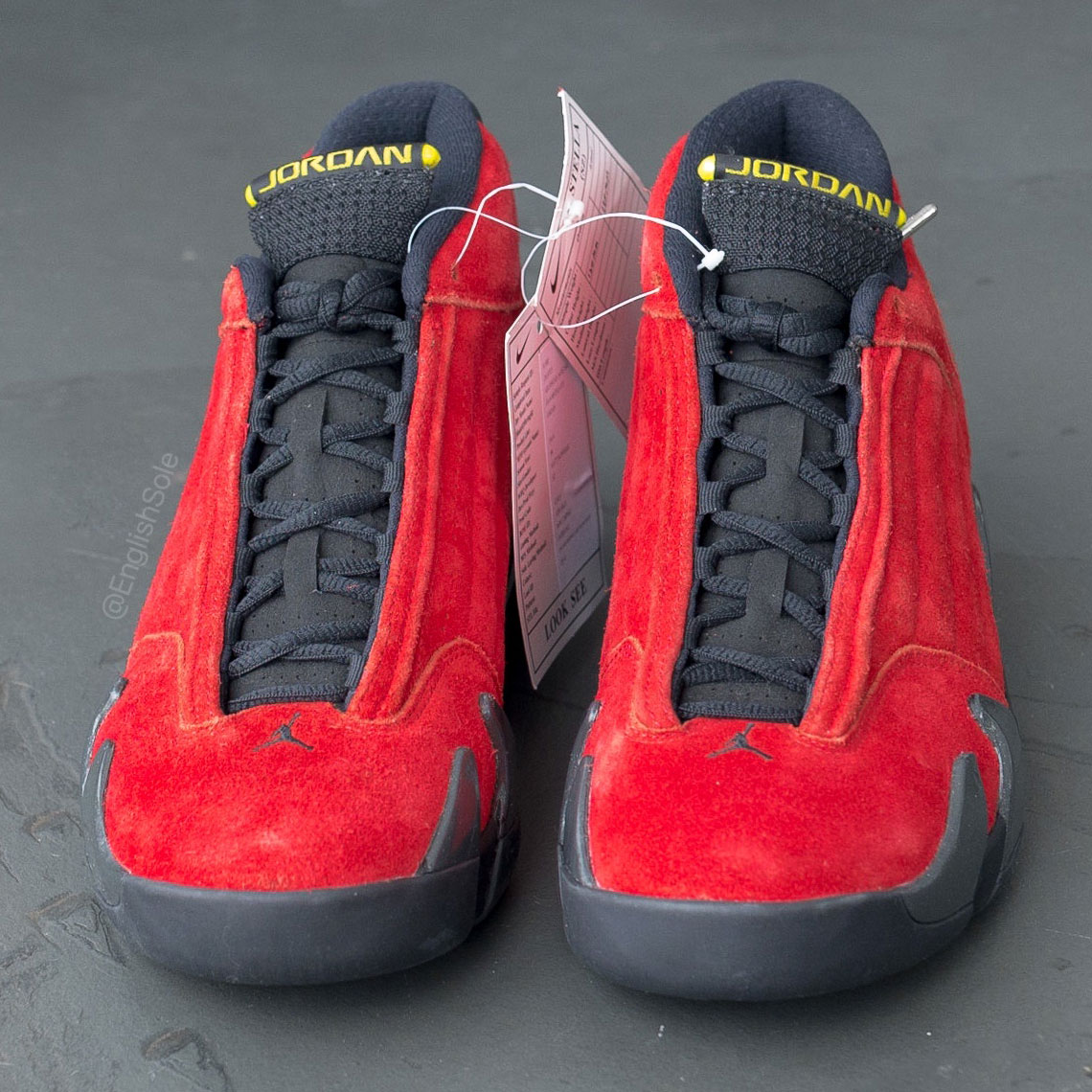 air jordan 14 ferrari looksee sample 2