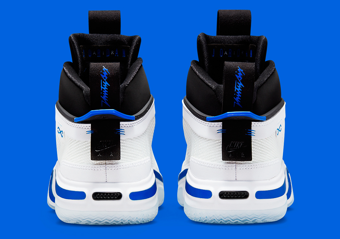 Air Jordan 36 White Sport Blue Black Cz2650 101 Release Date 6