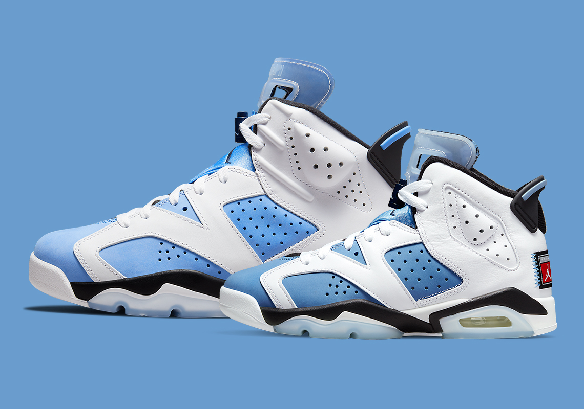 Official Images Of The Air Jordan 6 “UNC”