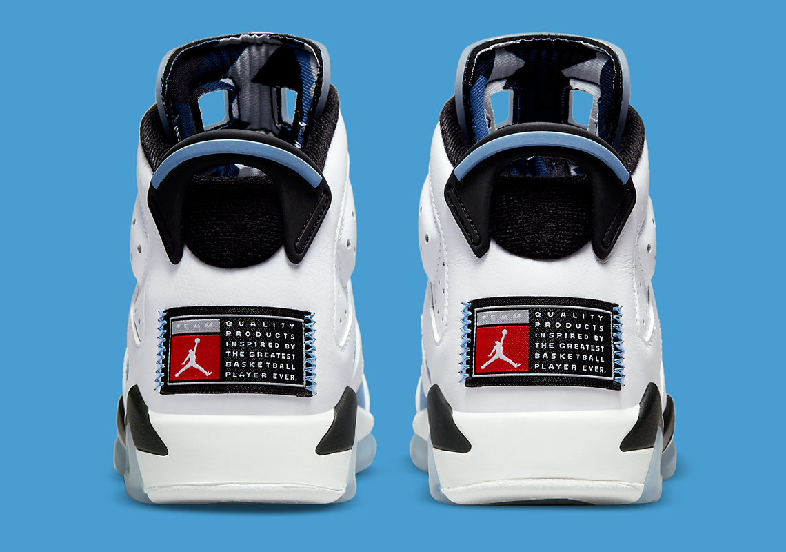 back of jordan 6