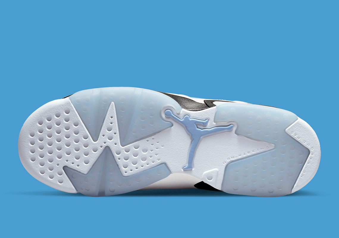 Air High Jordan 6 Unc Gs 384665 410 3