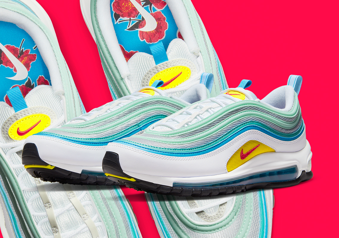 Springtime Blossoms Appear On This Nike Air Max 97