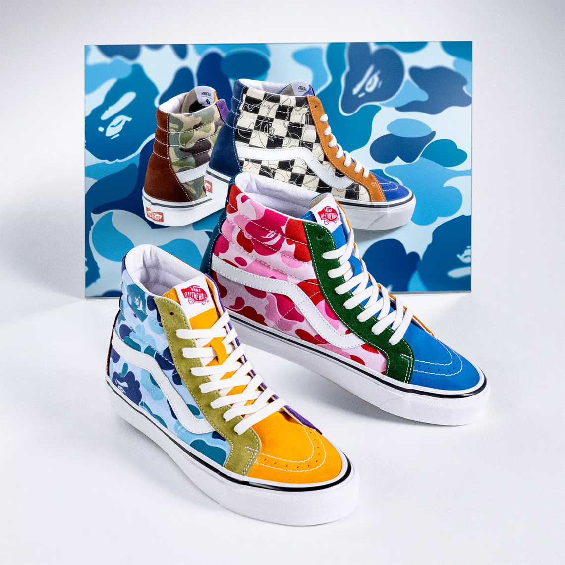 BAPE x Vans Sk8-Hi 38 Old Skool 36 Release Date | SneakerNews.com