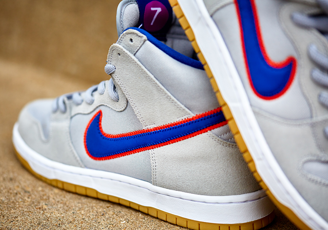 On Foot Look at the Nike SB Dunk High Pro “New York Mets