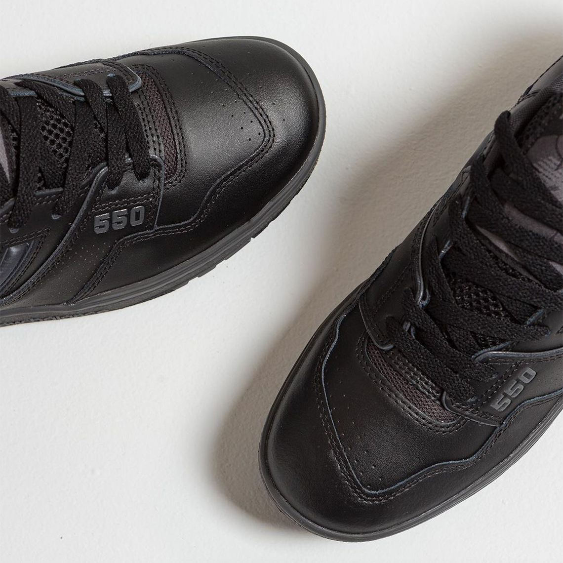 New Balance 550 sneakers in triple black