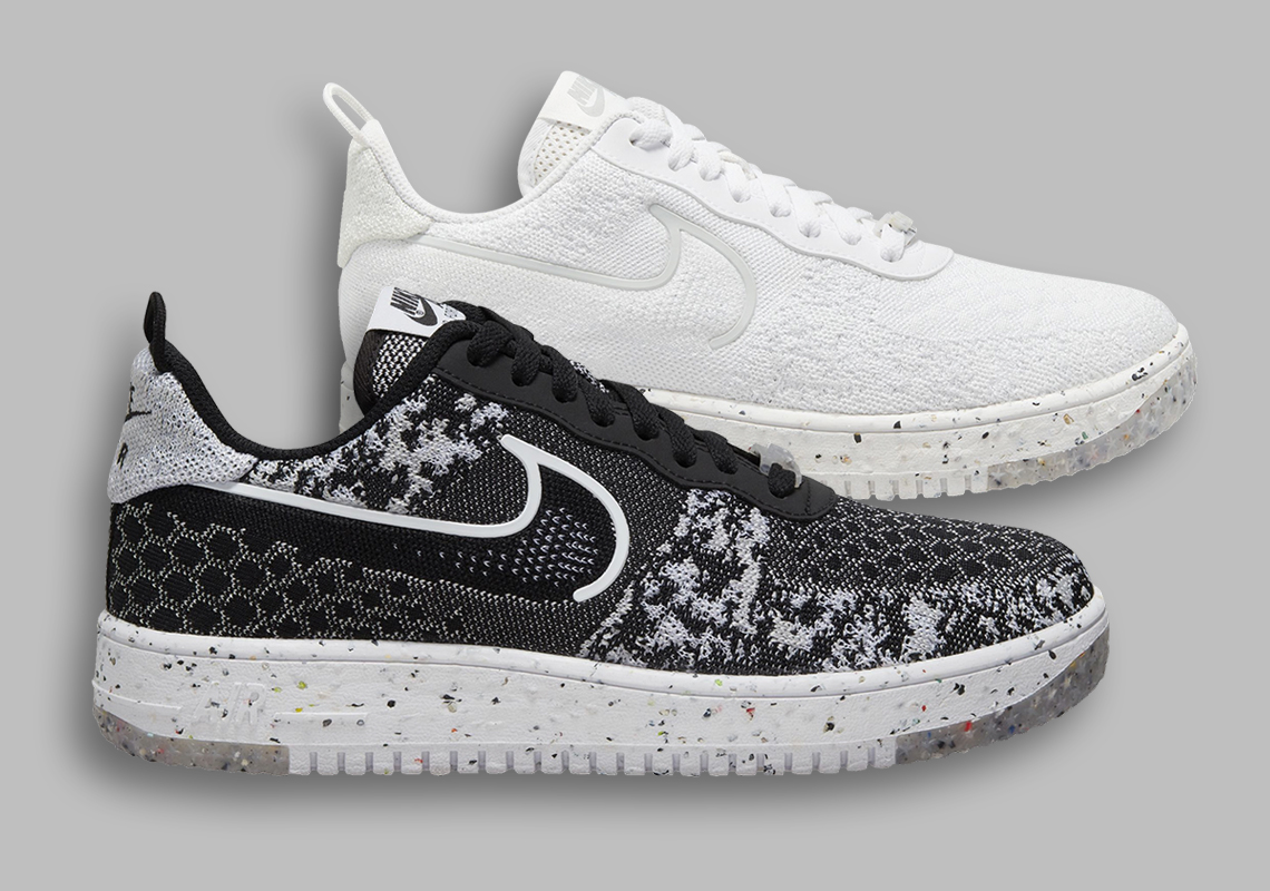 Nike Air Force 1 Crater Flyknit DM0590-100 DM0590-001
