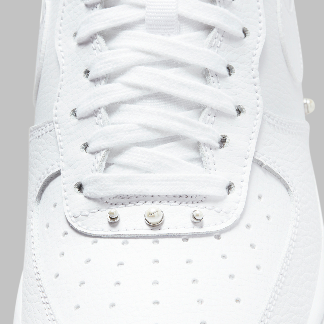 Nike Air Force 1 Low Shoes Bedazzled With Pearl Pearl Nike -  Finland