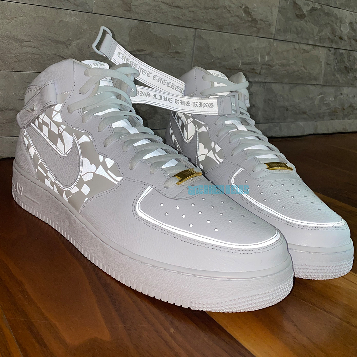 LeBron James Shows Off Nike x Tiffany & Co. Air Force 1s on