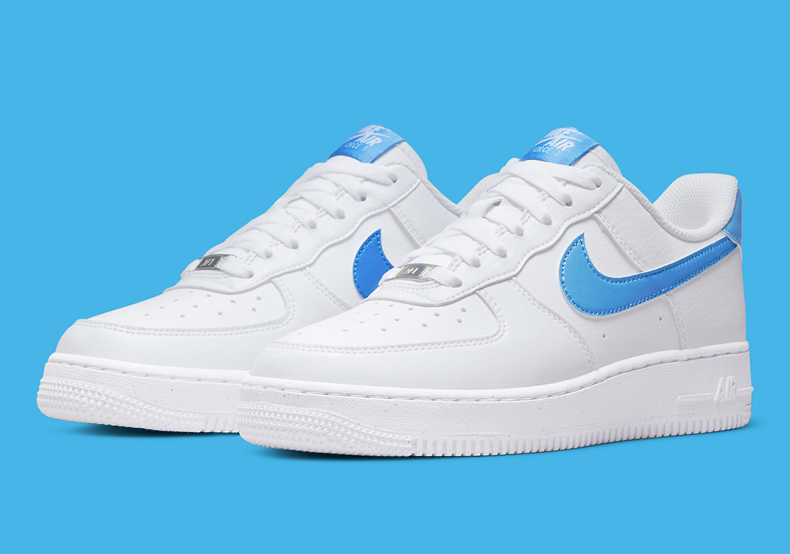 Nike Air Force 1 Low Next Nature Sees University Blue Swooshes
