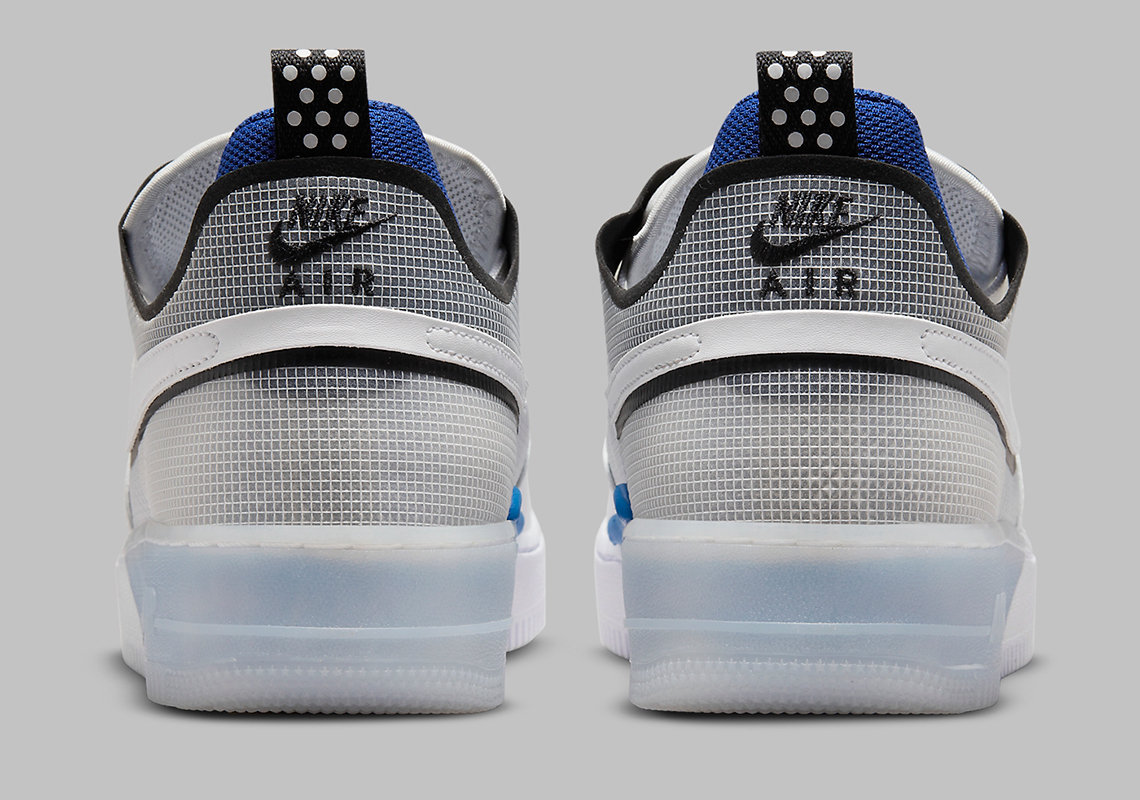 Nike Air Force 1 React White Light Photo Blue DH7615-101 | SneakerNews.com