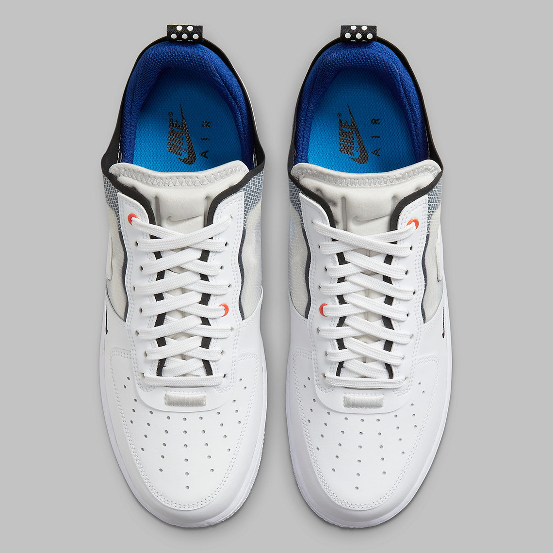 Nike Air Force 1 Low React Split White Photo Blue - DH7615-101 – Izicop