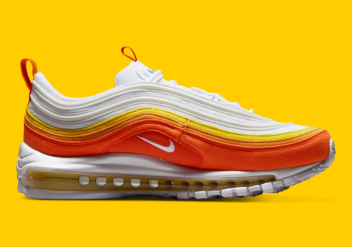 red orange and yellow air max