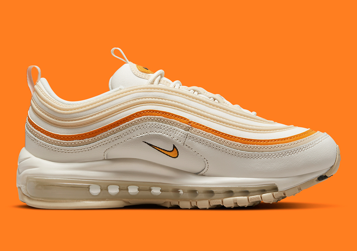 Air max 97 2024 white and orange