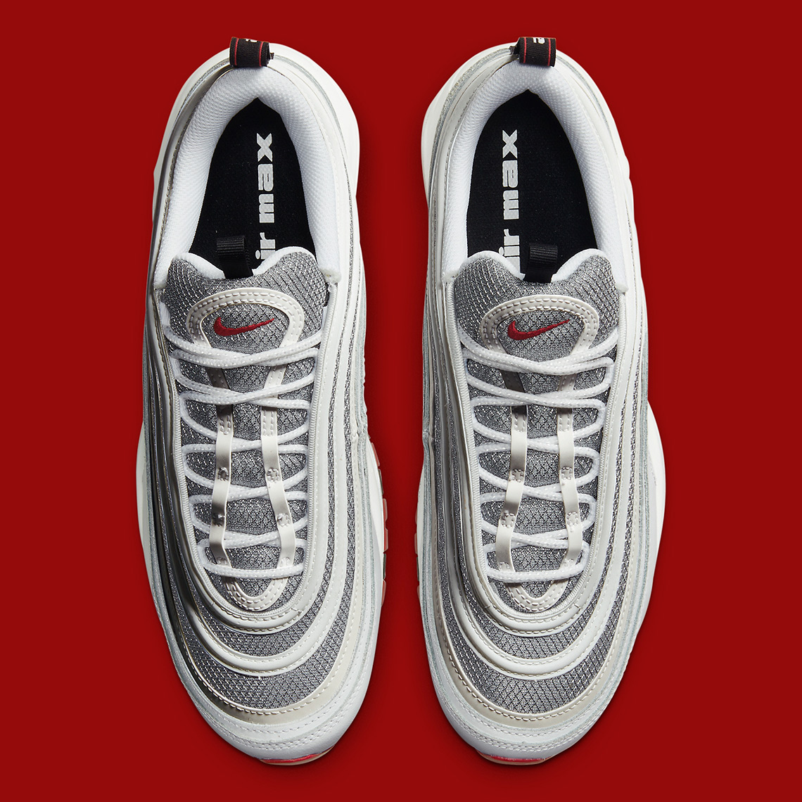 Nike Air Max 97 White Silver Red Dm0027 100 8