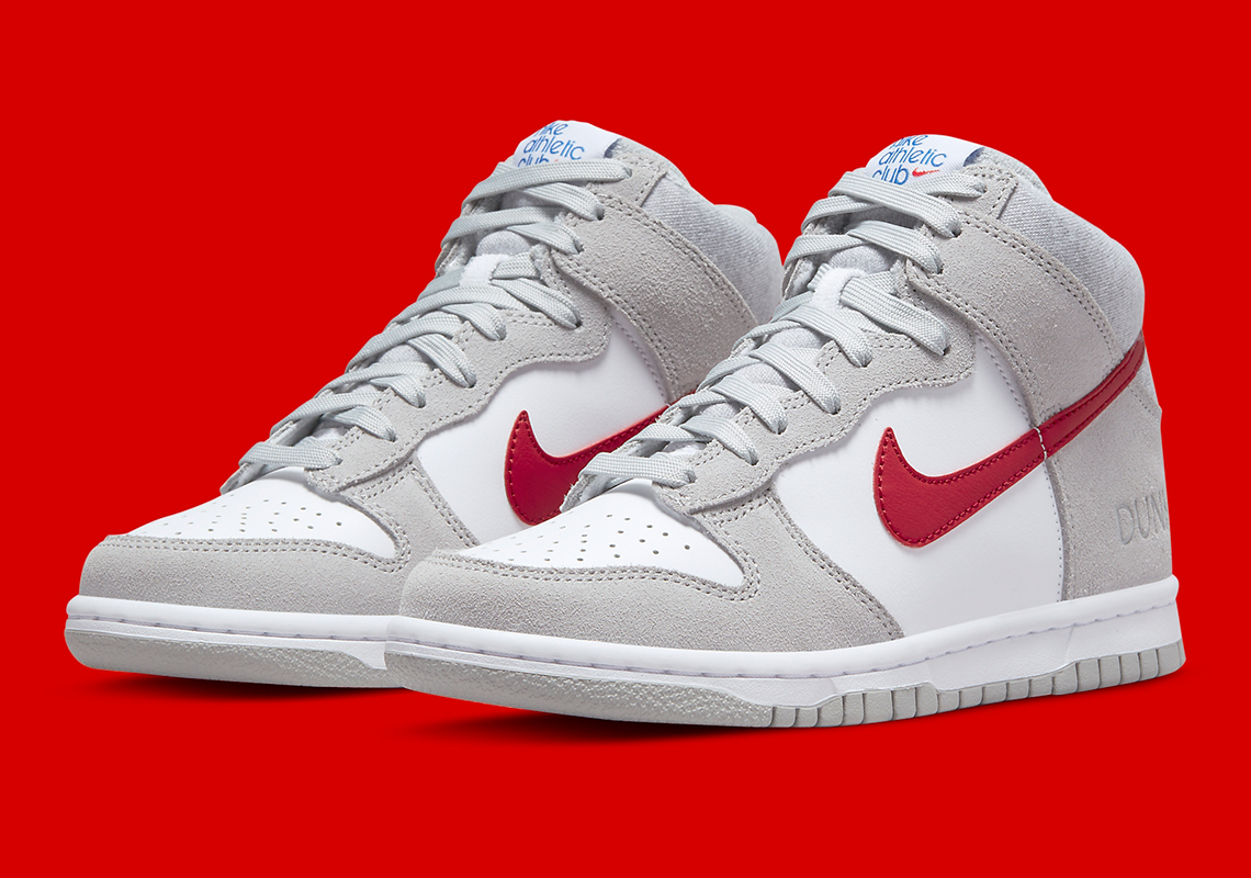 Nike's "Athletic Club" Collection Now Includes This Grey Dunk High For Kids
