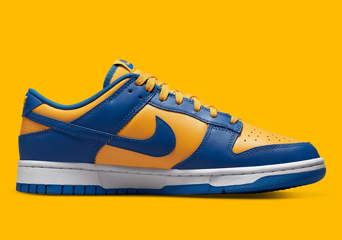 nike dunk low blue yelllow ucla DD1391 402 8