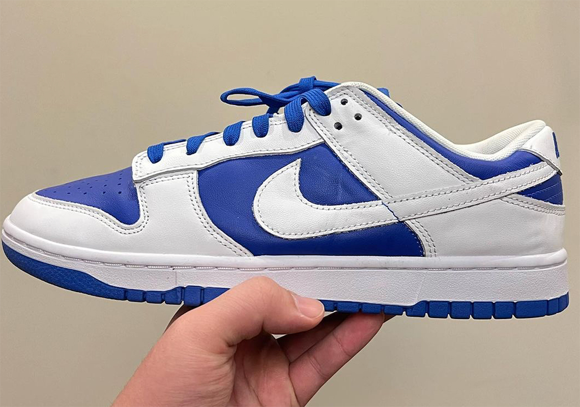 Dunk Low Blue and white Reverse Kentucky